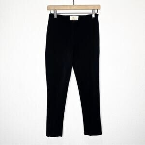 Sara Berman Ponte Ankle Treggings Trouser Leggings Black Small